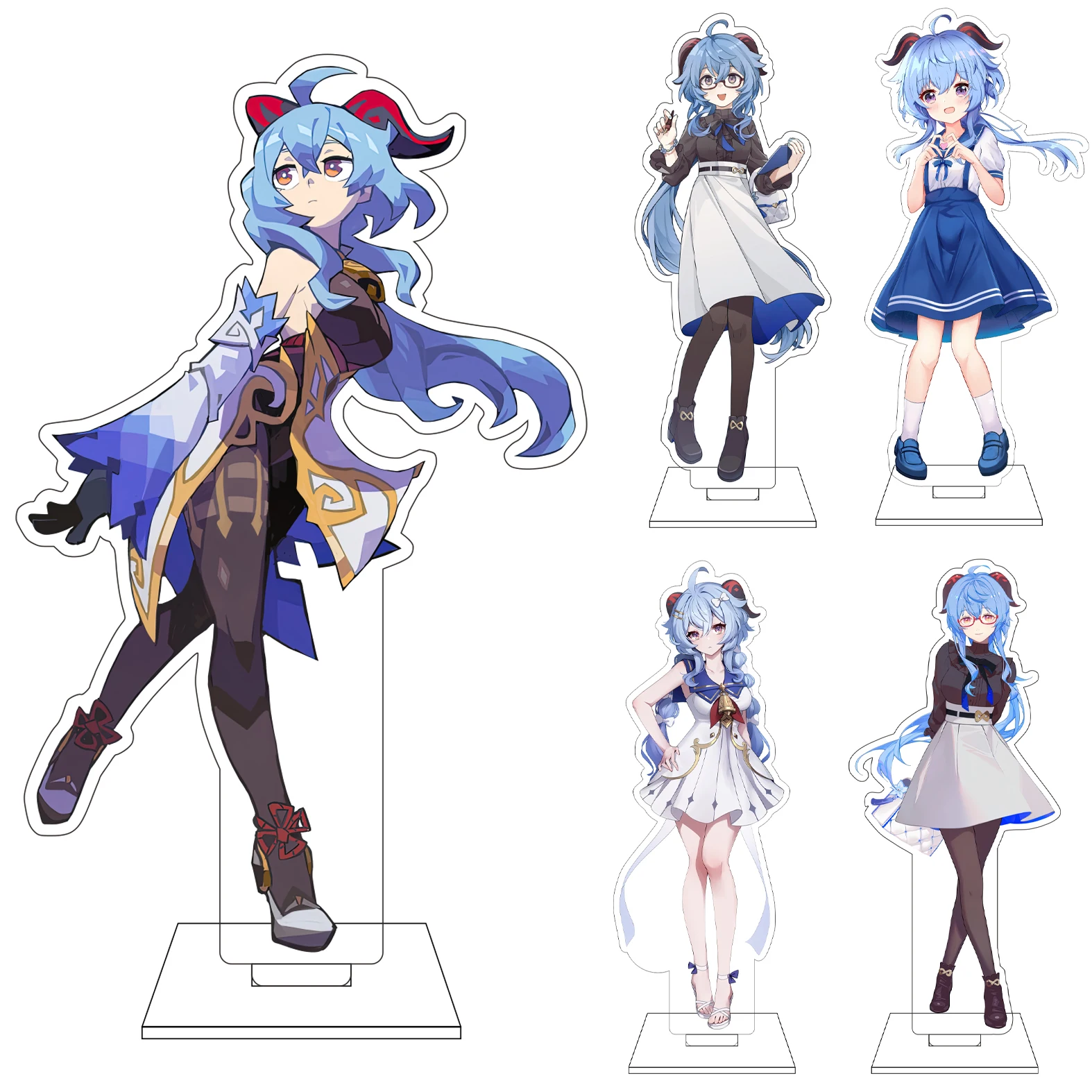 16CM Anime Genshin Impact Cosplay Acrylic Figure Stand Plate Ganyu Ornaments Gifts
16CM Anime Genshin Impact Cosplay Acrylic Figure Stand Plate Ganyu Ornaments Gifts