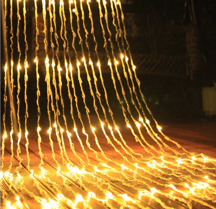 6MX3M640 LED Waterfall Meteor Shower Rain String Light Christmas Led Festoon Holiday Decorative Lights For Home Garland Curtain
6MX3M640 LED Waterfall Meteor Shower Rain String Light Christmas Led Festoon Holiday Decorative Lights For Home Garland Curtain