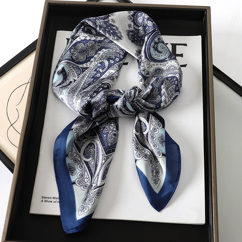 Bohemian Style Print Luxury Brand Silk Square Scarf Women Satin Shawls Neckerchief Wrap Scarves Bandana Hair Hjiab Floral
Bohemian Style Print Luxury Brand Silk Square Scarf Women Satin Shawls Neckerchief Wrap Scarves Bandana Hair Hjiab Floral