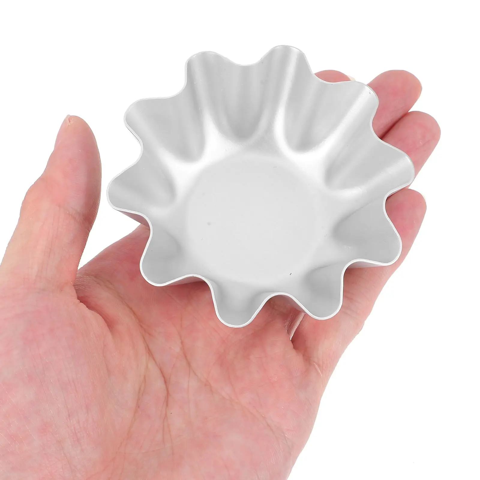 6 Pcs Egg Tart Mold Mini Pans for Baking Saucepans Liner Cake Molds Bake Aluminum Alloy Rings Shell Tray
6 Pcs Egg Tart Mold Mini Pans for Baking Saucepans Liner Cake Molds Bake Aluminum Alloy Rings Shell Tray