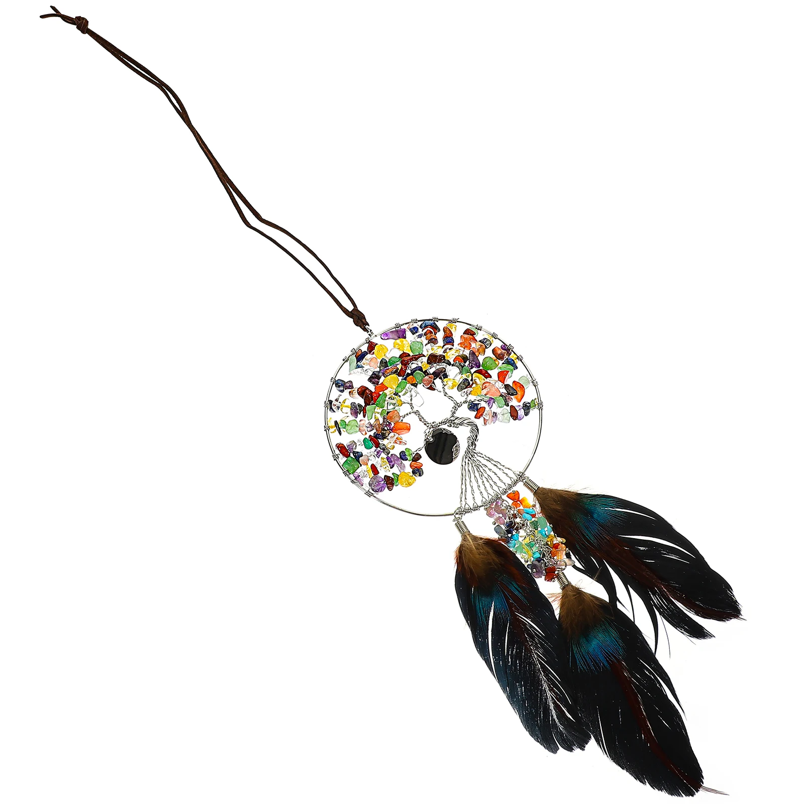 Crystal Dreamcatcher of Life Pendant Hanging Dream Catcher Hanging Decoration Wall nament Heart Crystal Decor Home Accessories
Crystal Dreamcatcher of Life Pendant Hanging Dream Catcher Hanging Decoration Wall nament Heart Crystal Decor Home Accessories