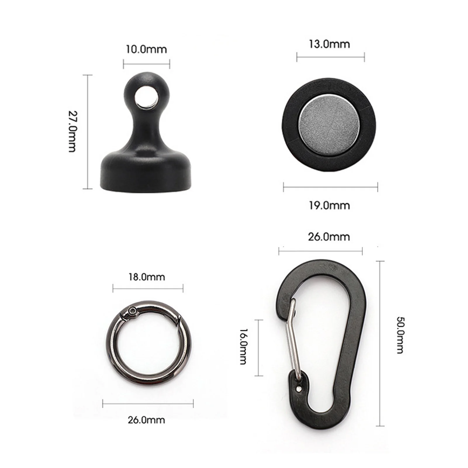 Magnetic Fishing Clip Durable Metal Anti-Lost Accessory for Outdoor Fishing Tool Organization
Magnetic Fishing Clip Durable Metal Anti-Lost Accessory for Outdoor Fishing Tool Organization