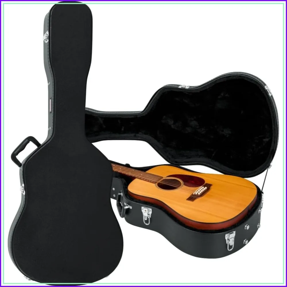 Hard-Shell Wood Case for 6 or 12-String Dreadnought Style Acoustic Guitars, Traditional Series
Hard-Shell Wood Case for 6 or 12-String Dreadnought Style Acoustic Guitars, Traditional Series