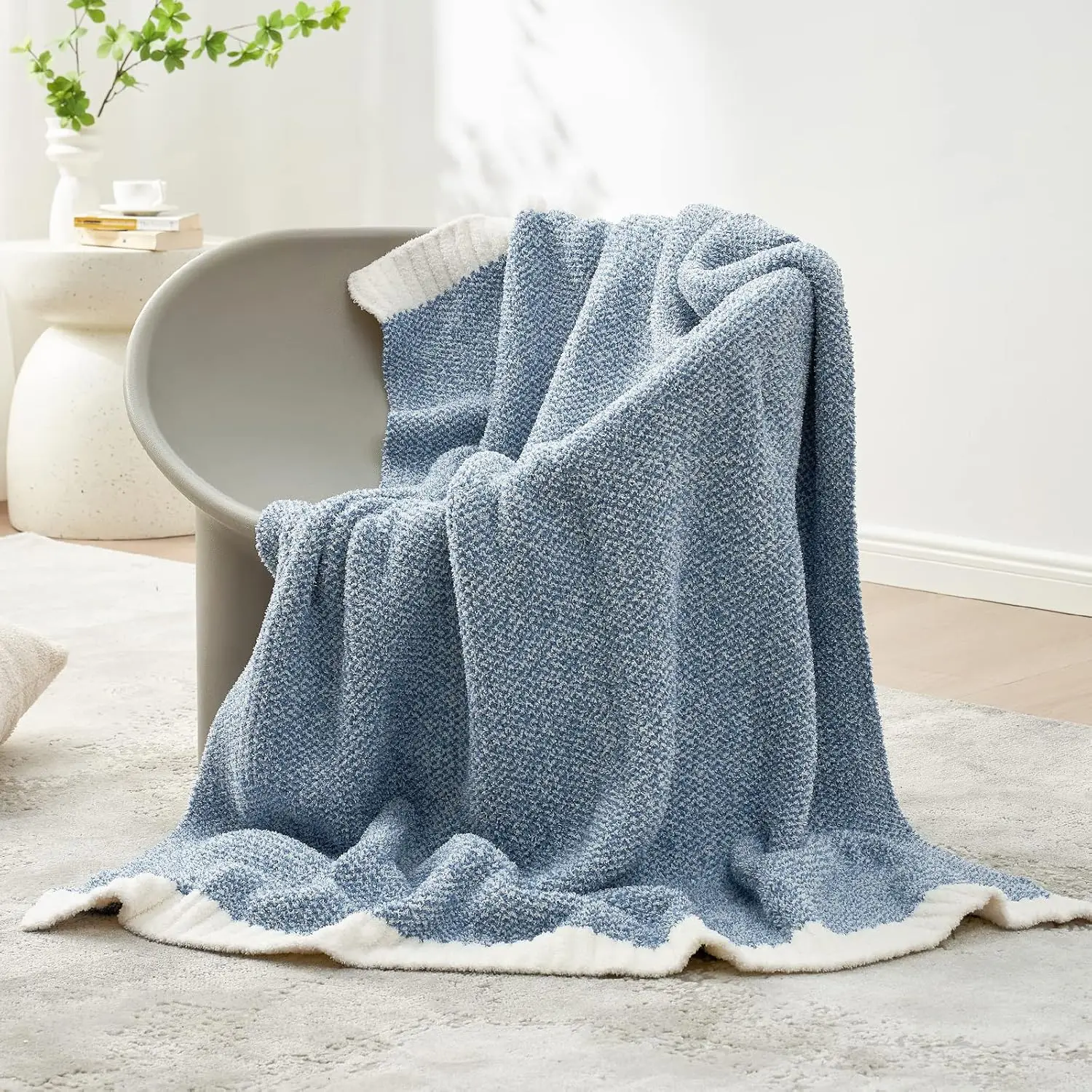 Blue Throw Blankets For Couch, Reversible Super Soft Warm Blankets Cozy Knit Blanket Fuzzy Plush Throws For Sofa, Bed, Gift,
Blue Throw Blankets For Couch, Reversible Super Soft Warm Blankets Cozy Knit Blanket Fuzzy Plush Throws For Sofa, Bed, Gift,