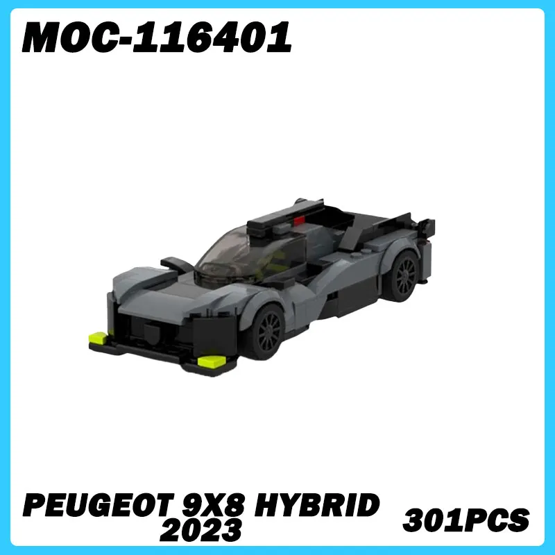 MOC-116401 Super Car 9X8 Hybrid 2023 MOC Building Blocks, DIY Model, Assemble Bricks, High Difficulty Toys Birthday Gift 301PCS
MOC-116401 Super Car 9X8 Hybrid 2023 MOC Building Blocks, DIY Model, Assemble Bricks, High Difficulty Toys Birthday Gift 301PCS