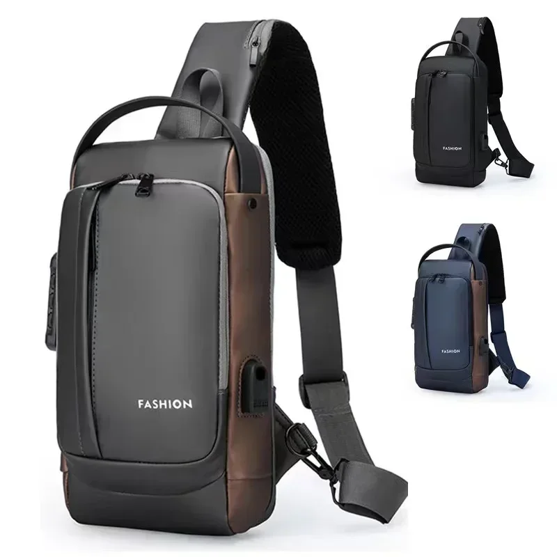 Waterproof Bag Large Capacity Men USB Sports Running Shoulder Crossbody Bags Messenger Chest Travel Pack For Male Multifunction
Waterproof Bag Large Capacity Men USB Sports Running Shoulder Crossbody Bags Messenger Chest Travel Pack For Male Multifunction