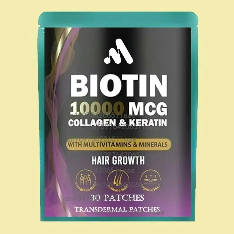 Прозрачные пластыри с биотином, кератиновые морские коллагеновые прочные волосы для женщин и мужчин, 30 патчей
Прозрачные пластыри с биотином, кератиновые морские коллагеновые прочные волосы для женщин и мужчин, 30 патчей