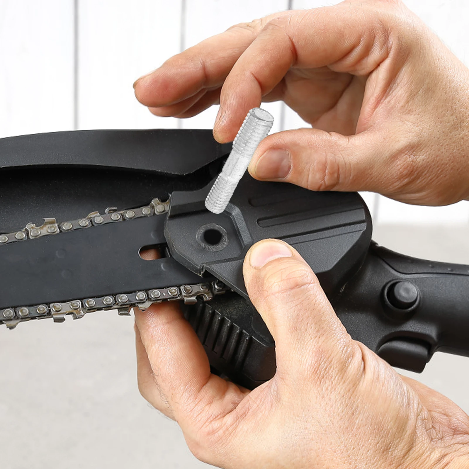 6Pcs Chainsaw Double-Ended Screw Set Deep Threading Durable Iron Replacement Screws for Guide Bar and Mechanical Parts
6Pcs Chainsaw Double-Ended Screw Set Deep Threading Durable Iron Replacement Screws for Guide Bar and Mechanical Parts