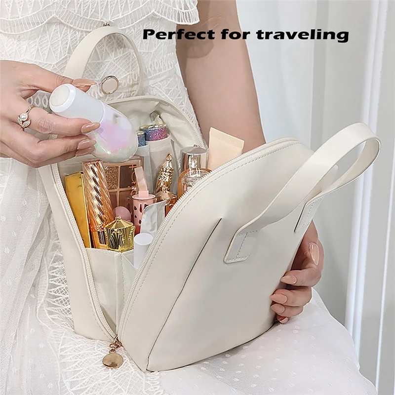 【SEE】Miss Cosmetics Storage Bag Portable Skincare Bag For Traveling Waterproof PU Leather
【SEE】Miss Cosmetics Storage Bag Portable Skincare Bag For Traveling Waterproof PU Leather