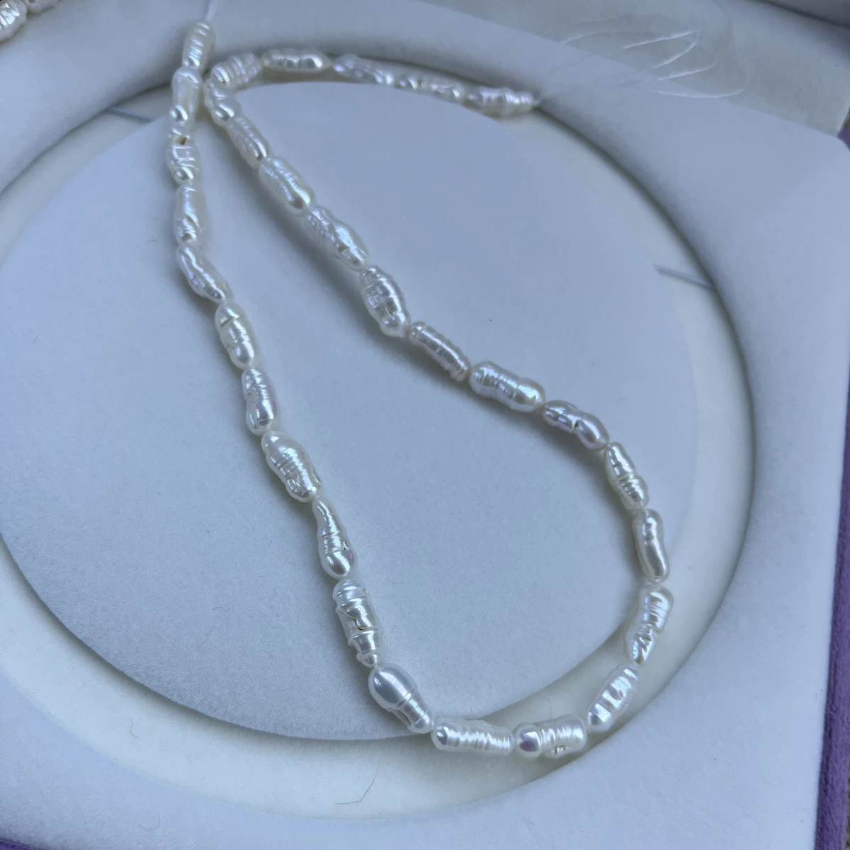6x15mm AAAA Natural Freshwater Small Long White Sparkle Pearl Bead Jewelry Make DIY Necklace Bracelet Accessories Women Wedding
6x15mm AAAA Natural Freshwater Small Long White Sparkle Pearl Bead Jewelry Make DIY Necklace Bracelet Accessories Women Wedding