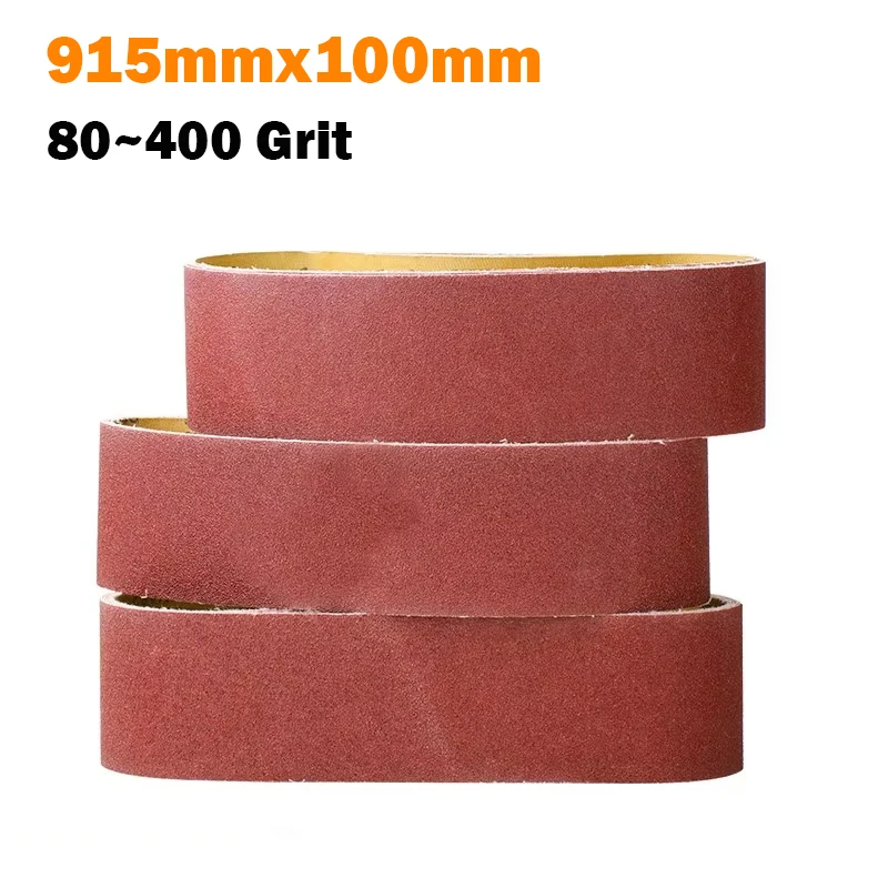 915x100mm Abrasive Sanding Belts Sander 80 /120/ 150/240~400Grit Sandpaper for Belt Sander Tools Grinding Polishing Tools 1pcs
915x100mm Abrasive Sanding Belts Sander 80 /120/ 150/240~400Grit Sandpaper for Belt Sander Tools Grinding Polishing Tools 1pcs