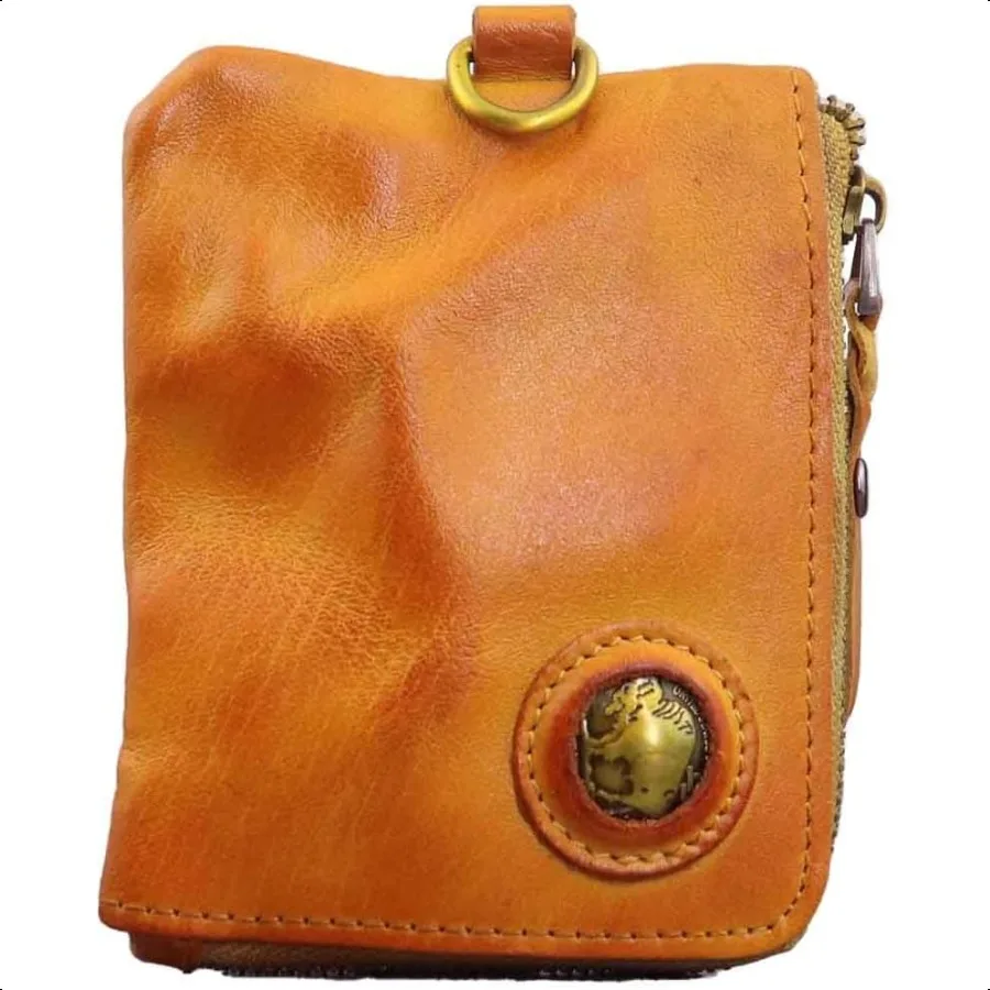 JSBWSFA 1 Pcs Medieval Pouch Mini Genuine Leather Coin PouchGenuine Cowhide Handcrafted Keychain Coin Organizer Zipper Coin Pou
JSBWSFA 1 Pcs Medieval Pouch Mini Genuine Leather Coin PouchGenuine Cowhide Handcrafted Keychain Coin Organizer Zipper Coin Pou