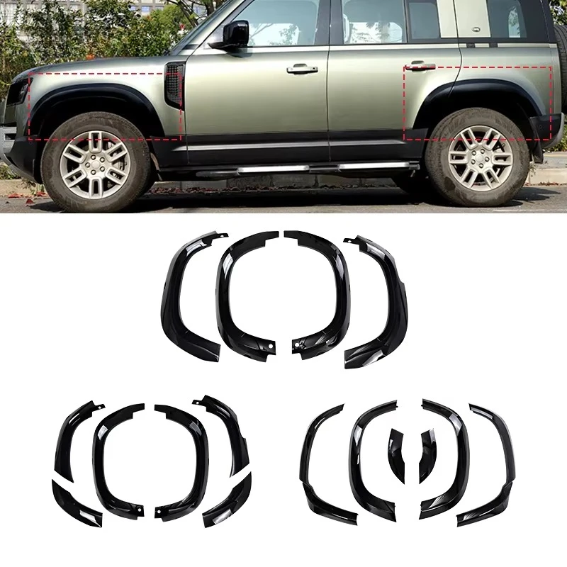 Arches Fenders Gloss Black Wheel Arches Wheel Eyebrow for Body Kit for 90 110 130 2020-2024
Arches Fenders Gloss Black Wheel Arches Wheel Eyebrow for Body Kit for 90 110 130 2020-2024