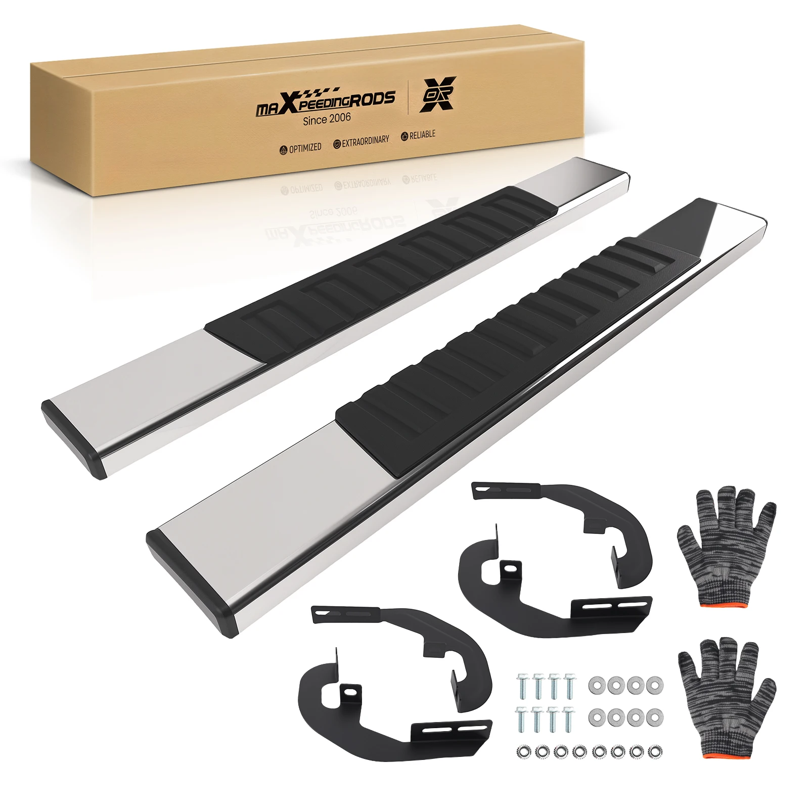 Боковые ступеньки подножки для Silverado Sierra 1500 2500 3500 HD 19-25, Nerf Bars
Боковые ступеньки подножки для Silverado Sierra 1500 2500 3500 HD 19-25, Nerf Bars