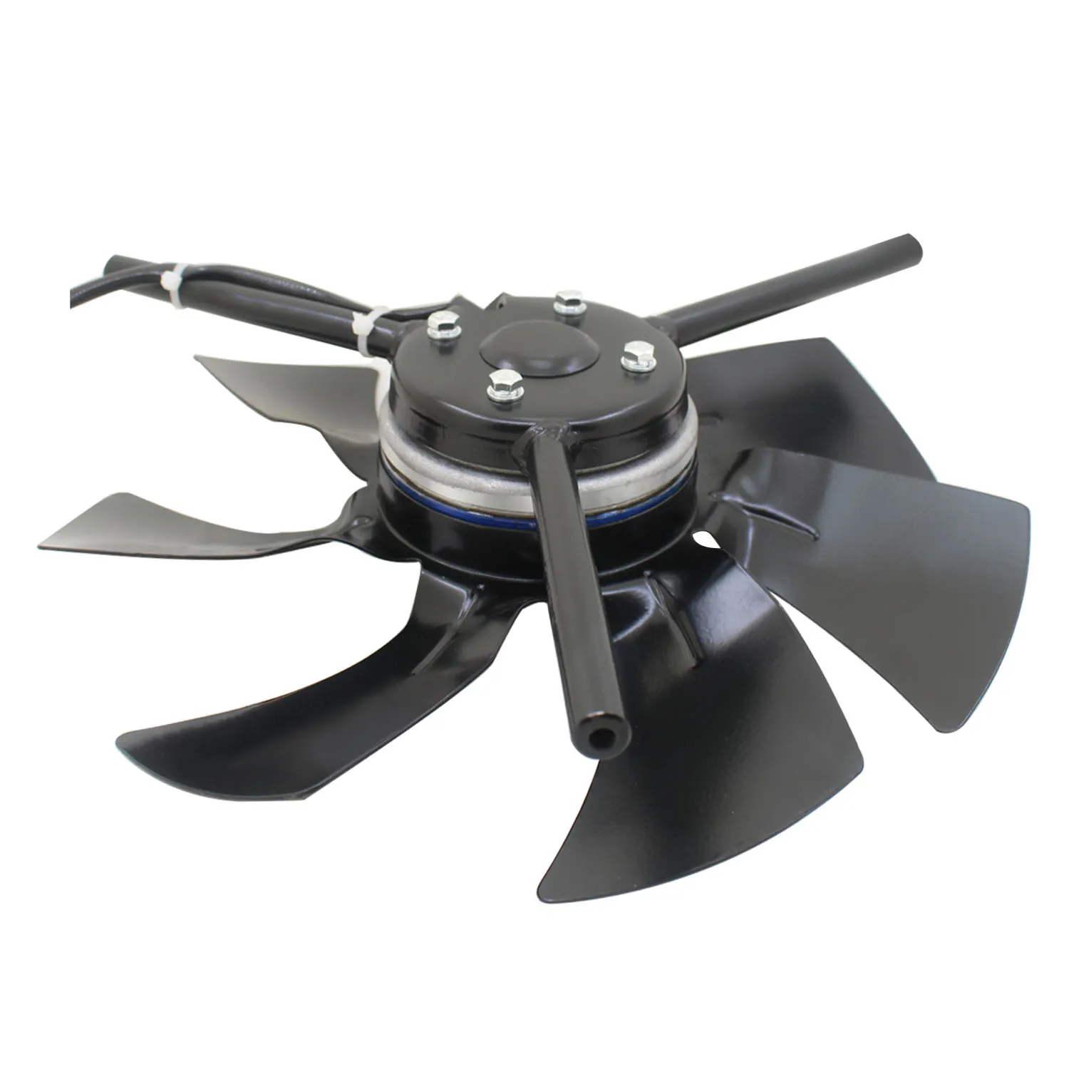 G71-G200 Motor cooling fan five blades 380V for variable frequency speed regulating motor External rotor axial flow fan parts
G71-G200 Motor cooling fan five blades 380V for variable frequency speed regulating motor External rotor axial flow fan parts