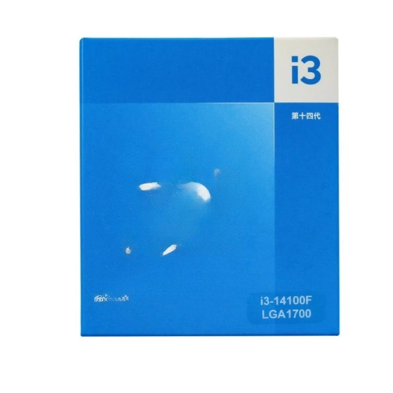Applicable to CPU Processor Boxed CPU i3-14100F Boxed Other Original Packages
Applicable to CPU Processor Boxed CPU i3-14100F Boxed Other Original Packages