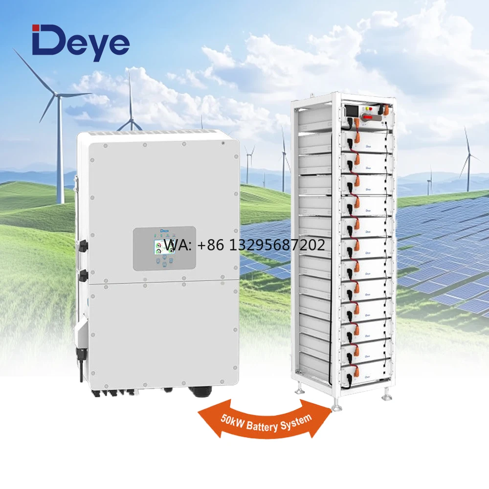 Deye All in One Inverter and Battery Set High Voltage 50KW Solar Battery Energy Storage System BESS
Deye All in One Inverter and Battery Set High Voltage 50KW Solar Battery Energy Storage System BESS