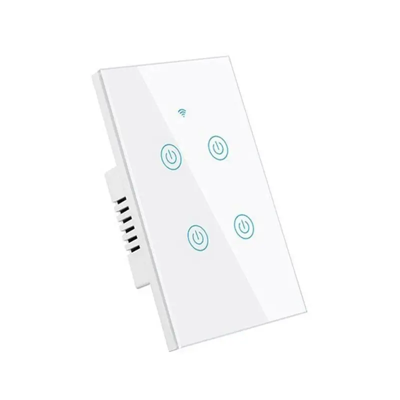 [NEW A09R!】 Matter WIFI Smart Switch US Touch Switch 4 Gang Smart Home Life Wall Switch Support Alexa Google Voice Smart APP
[NEW A09R!】 Matter WIFI Smart Switch US Touch Switch 4 Gang Smart Home Life Wall Switch Support Alexa Google Voice Smart APP