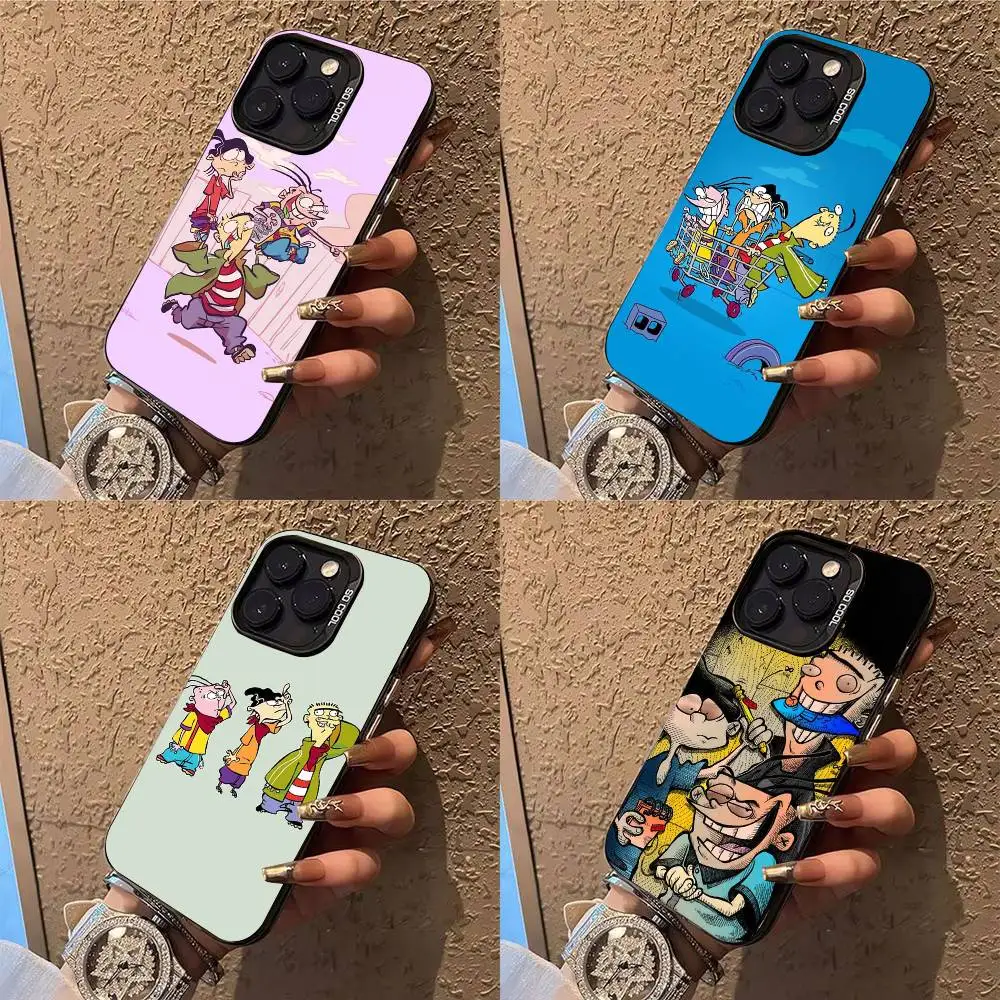 Cute Ed E-Edd N E-Eddys Phone Case For iPhone 17,16,15,14,13,12,X,8,Pro,Max,Plus,E,SE4,Air,Mini IMD Matte Black
Cute Ed E-Edd N E-Eddys Phone Case For iPhone 17,16,15,14,13,12,X,8,Pro,Max,Plus,E,SE4,Air,Mini IMD Matte Black
