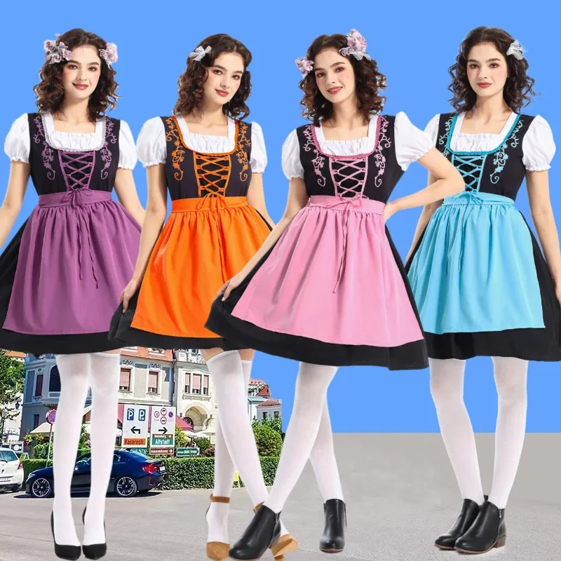 Traditional Bavarian Skirt Women's National Costume loween Adult Polyester Faionable Festive Dr Beer Festival Attire
Traditional Bavarian Skirt Women's National Costume loween Adult Polyester Faionable Festive Dr Beer Festival Attire
