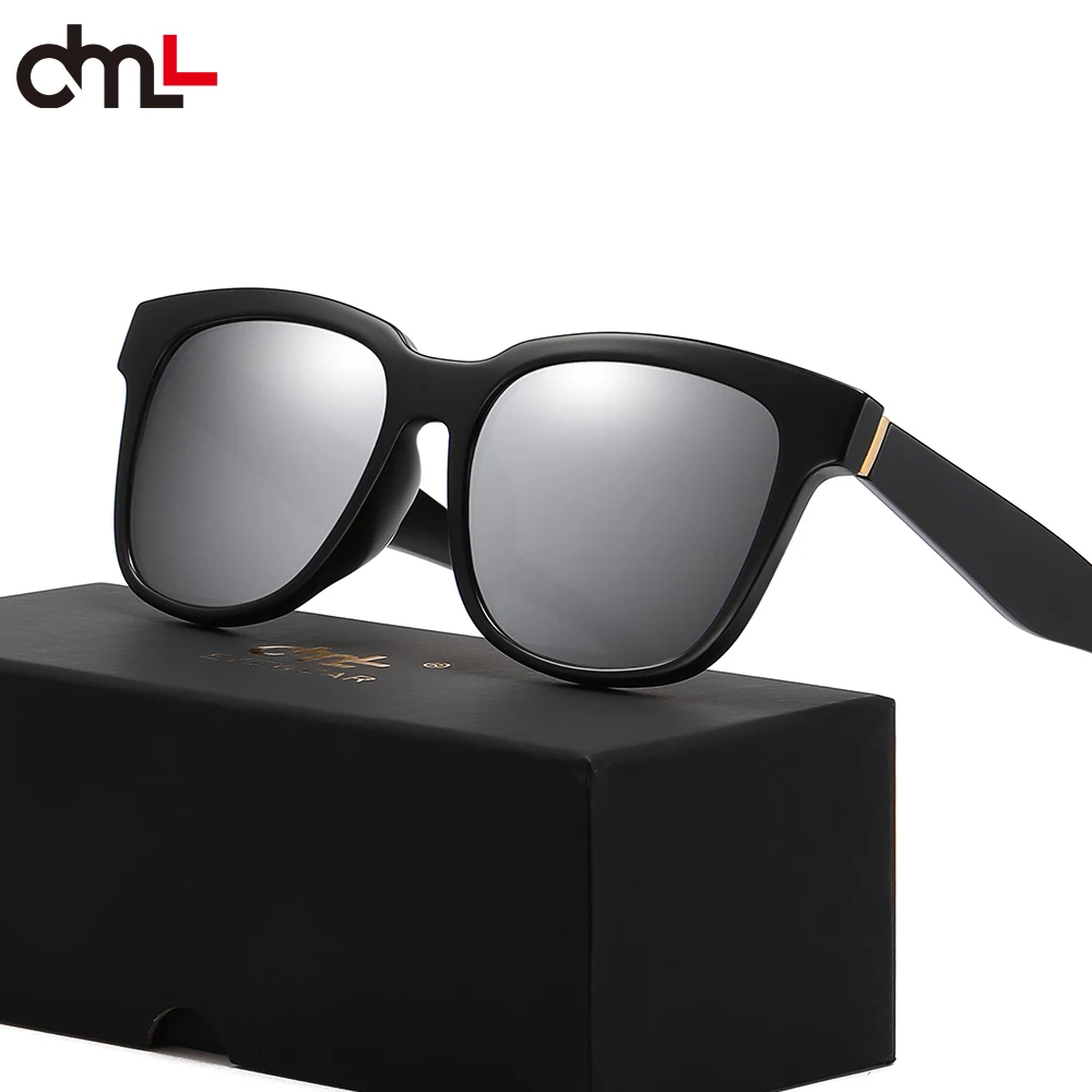 DML Brand Fashion Square Sunglasses Woman Mirror Black TR Sun Glasses Female Big Frame Modern With Gift Box
DML Brand Fashion Square Sunglasses Woman Mirror Black TR Sun Glasses Female Big Frame Modern With Gift Box