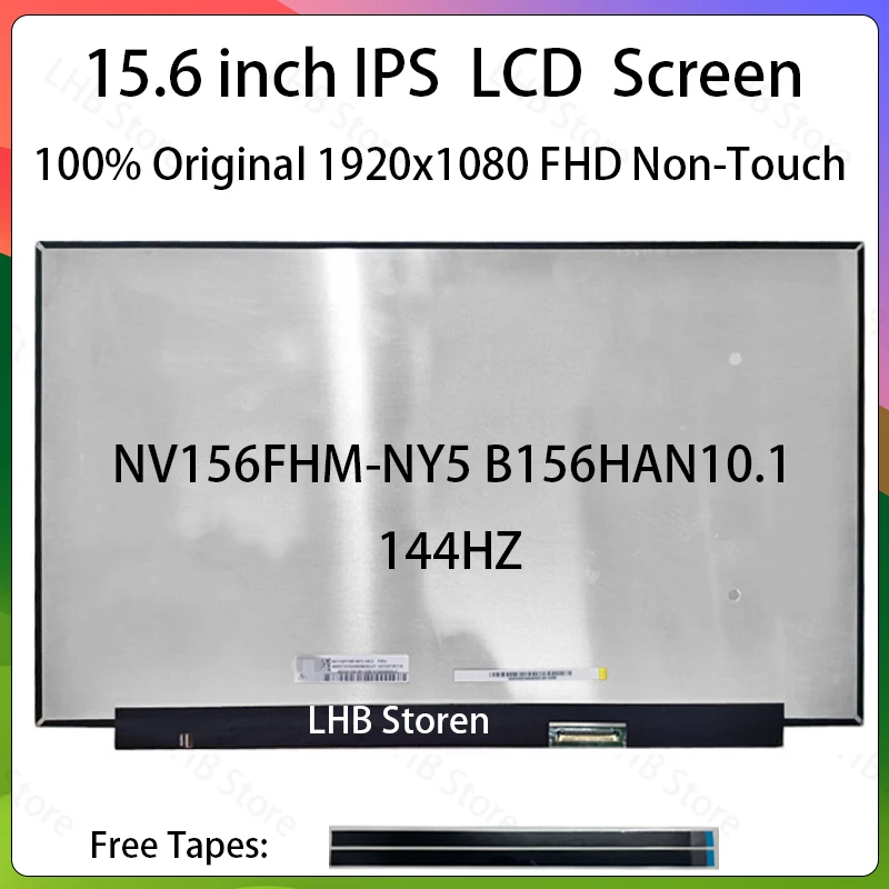 15.6" 144Hz LCD Screen NV156FHM-NY5 B156HAN10.1 For Lenovo Legion 7-15IMH05 C7-15 ideapad Creator 5-15IMH05 Display Matrix Panel
15.6" 144Hz LCD Screen NV156FHM-NY5 B156HAN10.1 For Lenovo Legion 7-15IMH05 C7-15 ideapad Creator 5-15IMH05 Display Matrix Panel