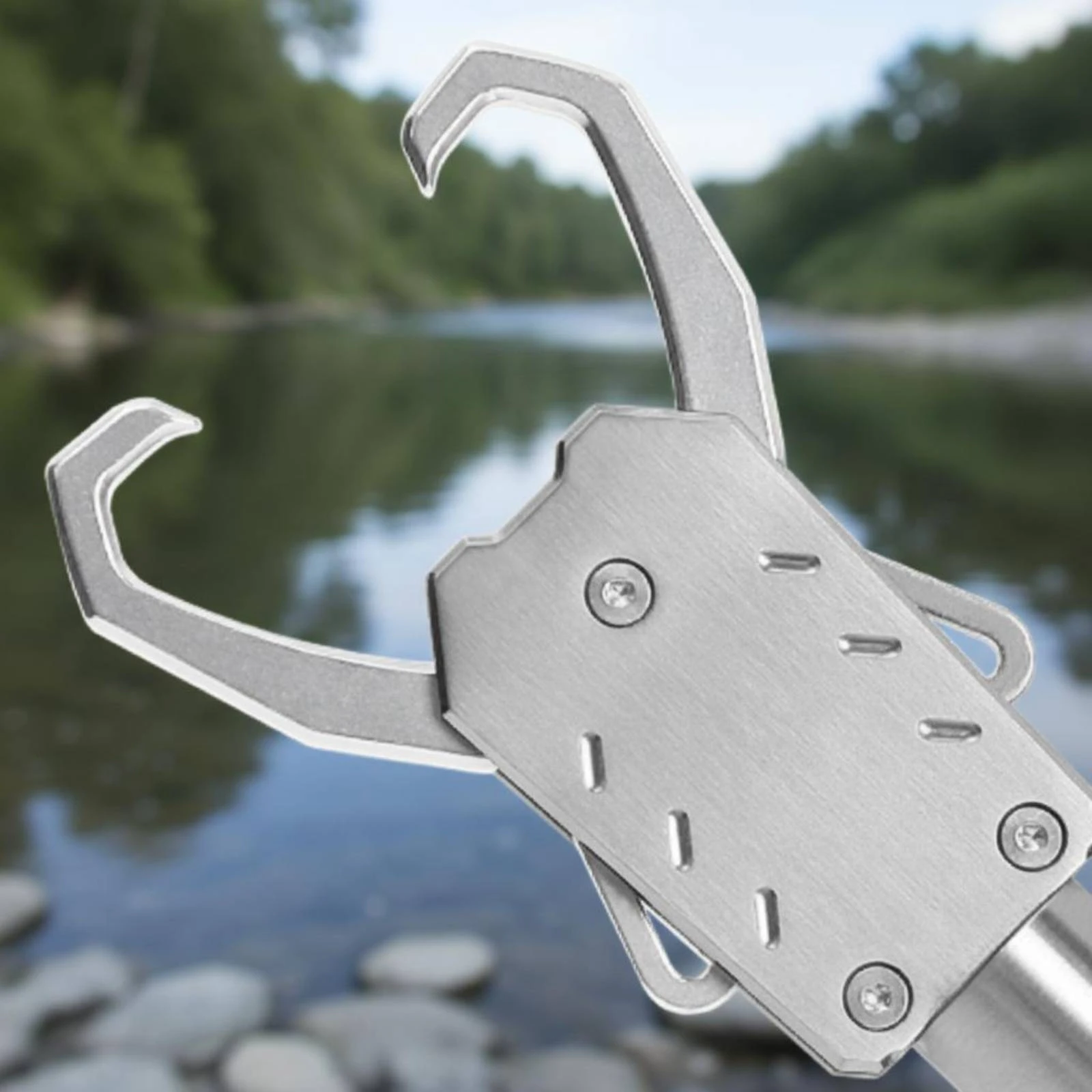 Catch Lip Gripper Non-Slip Handle Stainless Steel Catch Gripper Fishing Gear 25 Kg Load Capacity Quick Release for Anglers
Catch Lip Gripper Non-Slip Handle Stainless Steel Catch Gripper Fishing Gear 25 Kg Load Capacity Quick Release for Anglers
