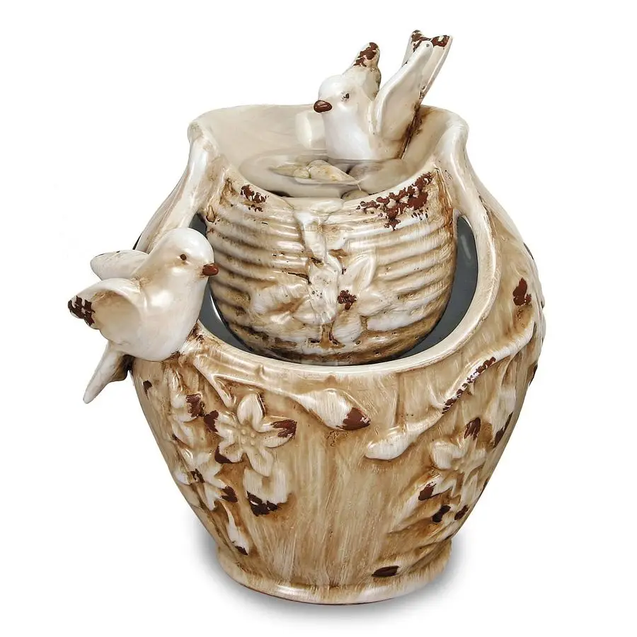 Home amp Garden Distressed Bird Bath Indoor Water Fountain With Pump
Home amp Garden Distressed Bird Bath Indoor Water Fountain With Pump