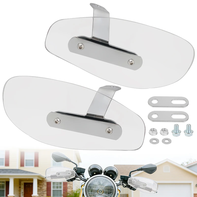 Motorcycle Clear Handle Bar Hand Guard Protector Cold Wind Deflector Shield For Harley Honda Yamaha Suzuki Chopper
Motorcycle Clear Handle Bar Hand Guard Protector Cold Wind Deflector Shield For Harley Honda Yamaha Suzuki Chopper