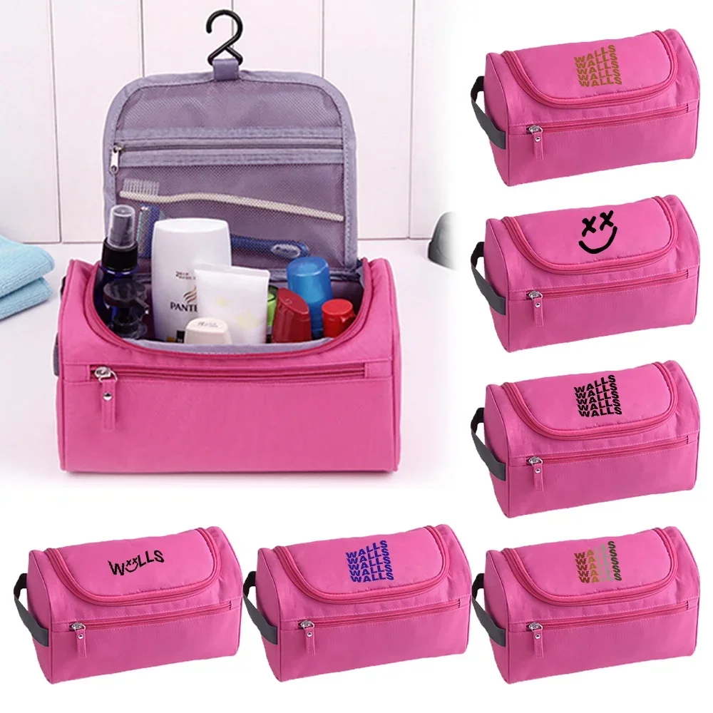 Cosmetic Bag Portable Toiletries Organizer Travel Makeup Bag Hanging Waterproof Washing Pouch Printing Walls Series Handbags
Cosmetic Bag Portable Toiletries Organizer Travel Makeup Bag Hanging Waterproof Washing Pouch Printing Walls Series Handbags