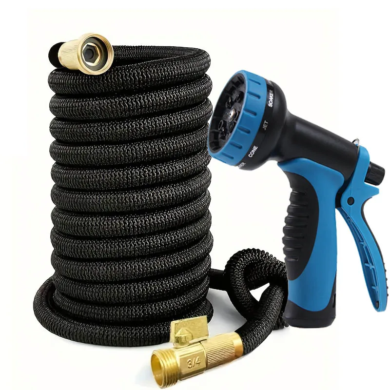 High Pressure Expandable Garden Hose With 8 Mode Spray Gun Car Wash Watering Hose Set Magic Flexible Outdoor Irrigation Tool
High Pressure Expandable Garden Hose With 8 Mode Spray Gun Car Wash Watering Hose Set Magic Flexible Outdoor Irrigation Tool