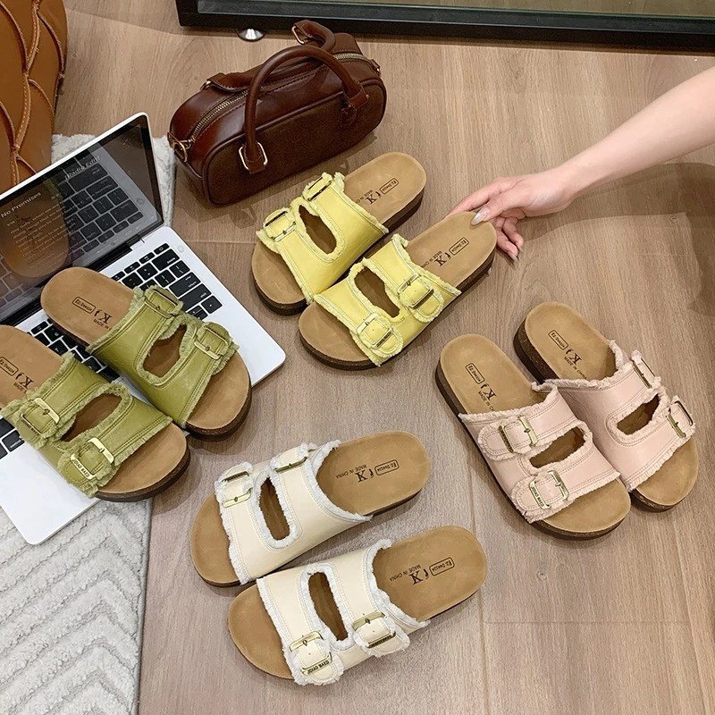 2025 Высококачественные повседневные тапочки, летняя модная стильная нескользящая универсальная пляжная обувь с мягкой подошвой и открытым носком Женская Обувь
2025 Высококачественные повседневные тапочки, летняя модная стильная нескользящая универсальная пляжная обувь с мягкой подошвой и открытым носком Женская Обувь