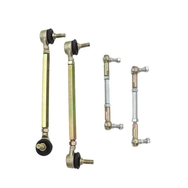 1Pair 157-255mm M8-M10 Steering Tie Rod Kit Ball Joint for 49cc 50cc 2-Stroke Electric Mini Kids ATV Go-Kart Buggy Scooter Parts
1Pair 157-255mm M8-M10 Steering Tie Rod Kit Ball Joint for 49cc 50cc 2-Stroke Electric Mini Kids ATV Go-Kart Buggy Scooter Parts