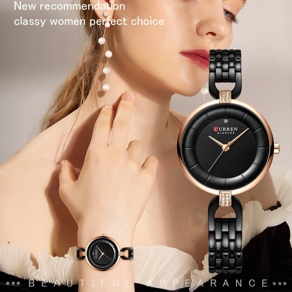 Curren 9052 Relojes Para Damas Steel Belt Quartz Women's Watch Simple Fashion Luxury Watches for Women Relogio Feminino ساعا
Curren 9052 Relojes Para Damas Steel Belt Quartz Women's Watch Simple Fashion Luxury Watches for Women Relogio Feminino ساعا