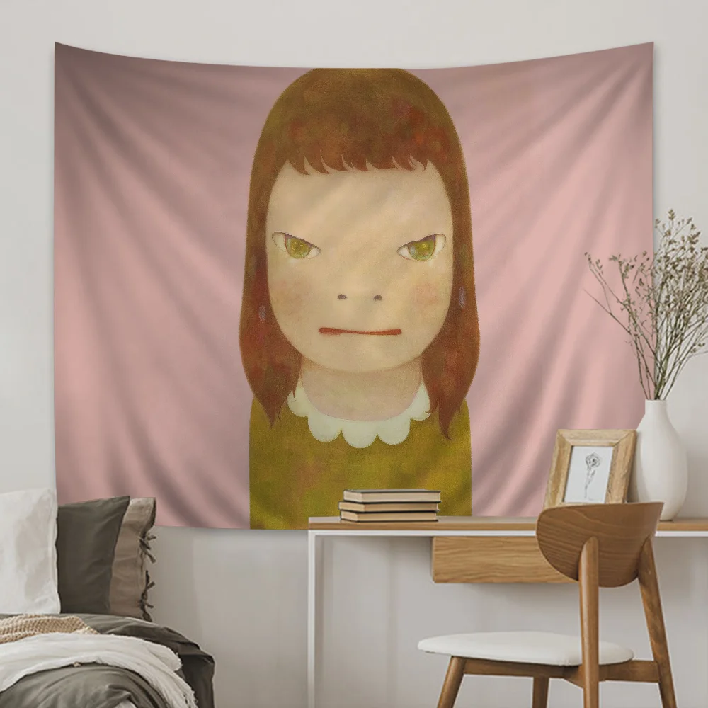 Y-Yoshitomo Nara Cartoon Tapestry Art Science Fiction Room Home Decor Art Home Decor
Y-Yoshitomo Nara Cartoon Tapestry Art Science Fiction Room Home Decor Art Home Decor