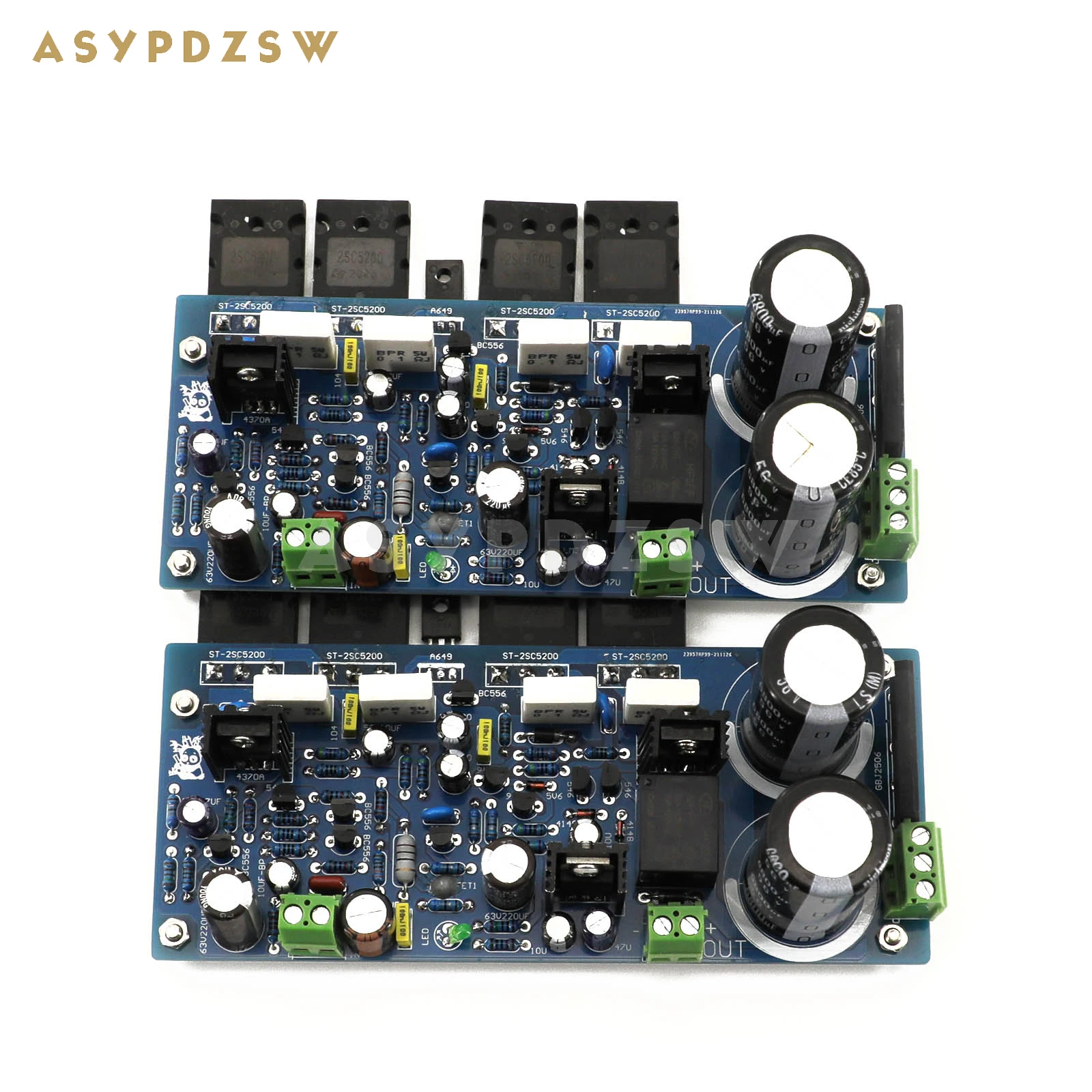 2CH Stereo FM711 MOD Class AB ST 2SC5200 Power amplifier DIY Kit/Finished board 250Wx2 4 ohm With SPK protection
2CH Stereo FM711 MOD Class AB ST 2SC5200 Power amplifier DIY Kit/Finished board 250Wx2 4 ohm With SPK protection