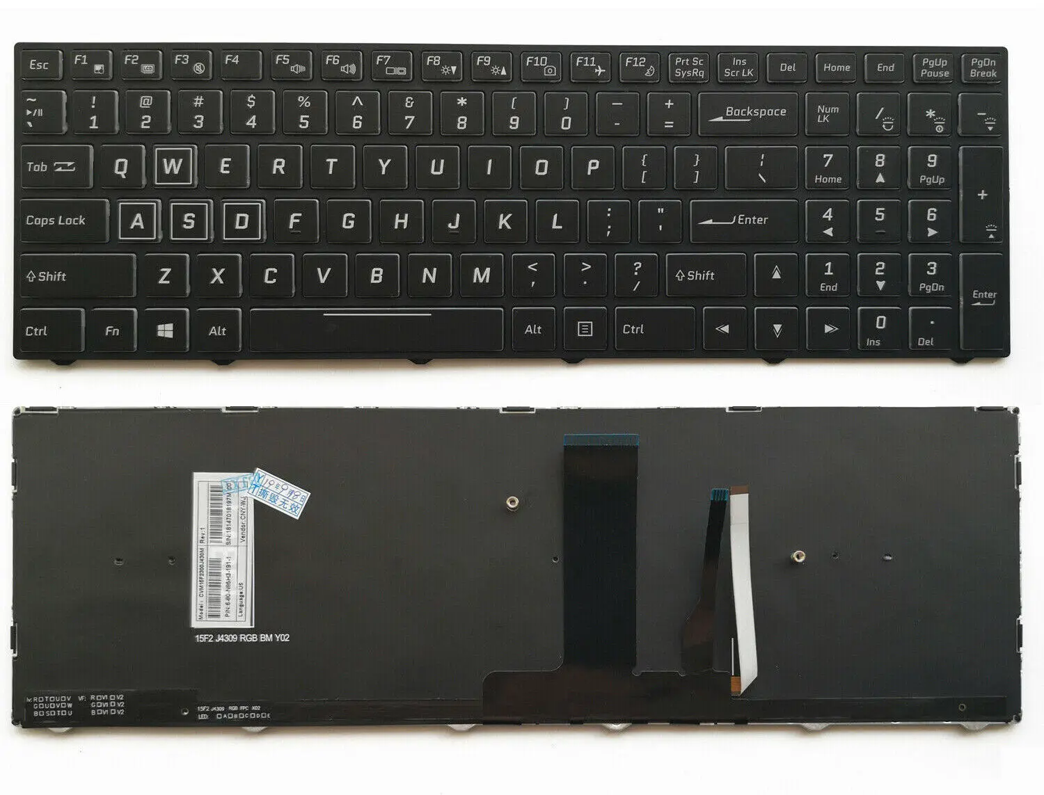 Новая клавиатура RGB US для Gigabyte Saber 15 15-G 15-G8 15-K 15-K8 15-W 15-W8 Saber 17 17-W 17-W8 17-G 17-G8 17-K 17-K8 на английском языке
Новая клавиатура RGB US для Gigabyte Saber 15 15-G 15-G8 15-K 15-K8 15-W 15-W8 Saber 17 17-W 17-W8 17-G 17-G8 17-K 17-K8 на английском языке