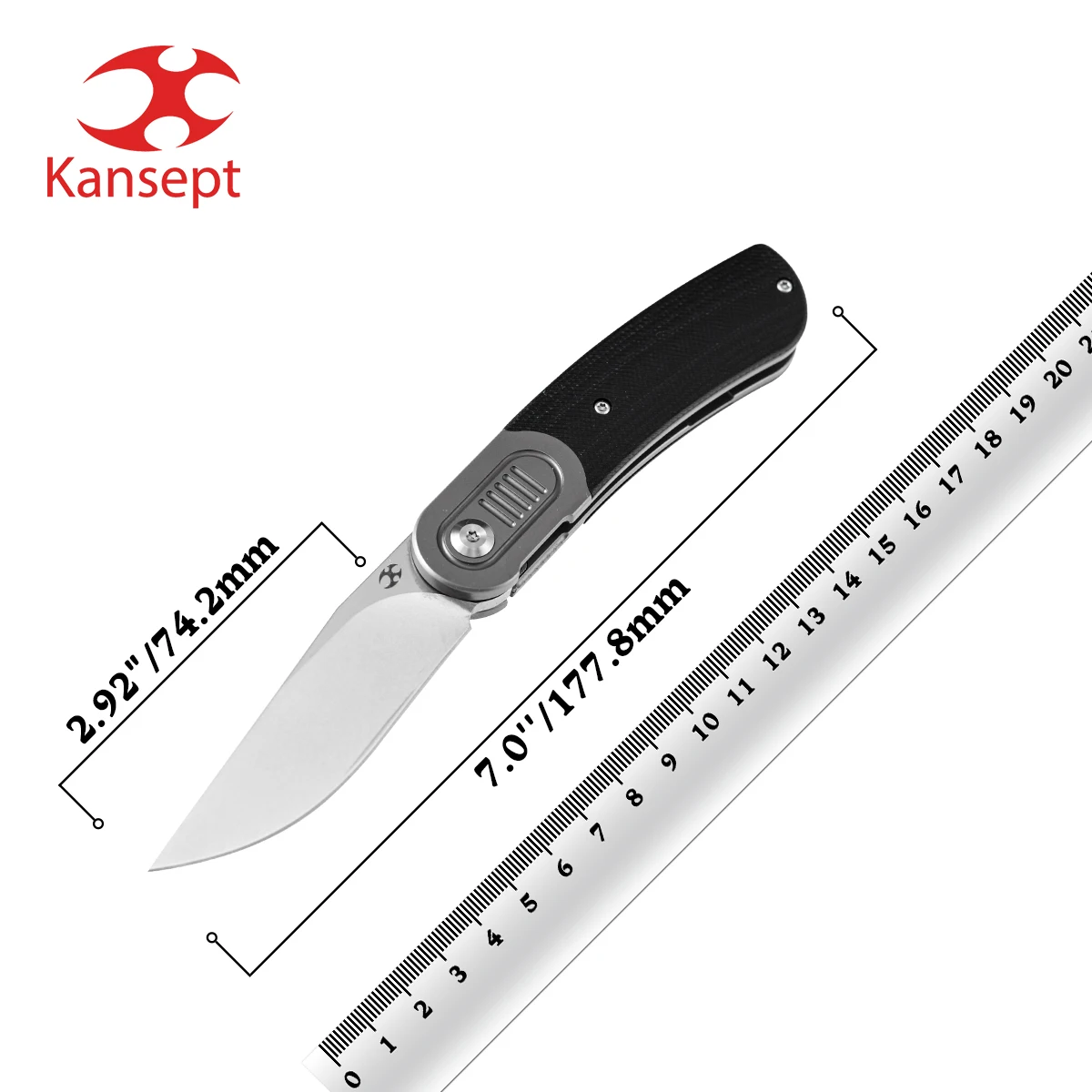 Kansept Reverie K2025 Series 2,92 дюйма CPM-S35VN + титан с ручкой из углеродного волокна G10/складной нож для кемпинга на открытом воздухе EDC
Kansept Reverie K2025 Series 2,92 дюйма CPM-S35VN + титан с ручкой из углеродного волокна G10/складной нож для кемпинга на открытом воздухе EDC
