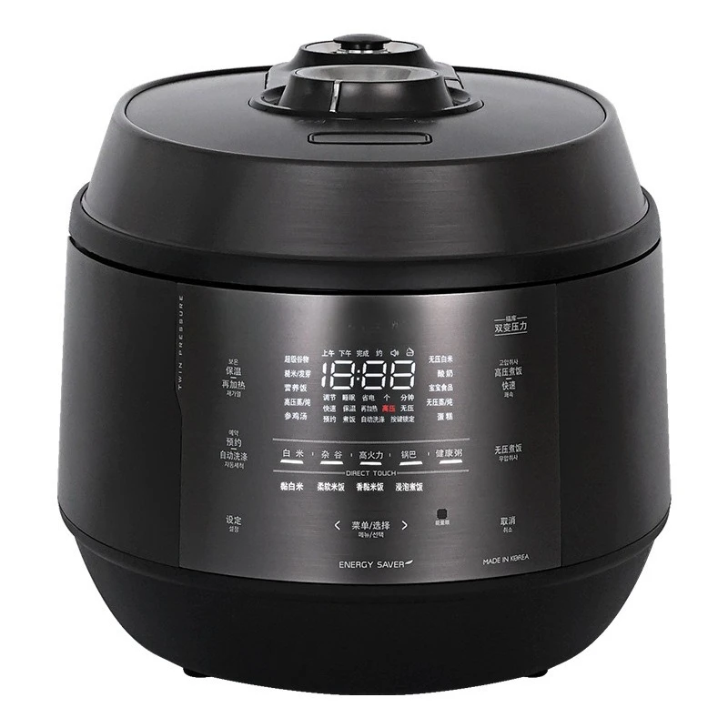Rice cooker imported from Korea IH household multi-function double pressure 5 liters 10 servings KHTS1010FD
Rice cooker imported from Korea IH household multi-function double pressure 5 liters 10 servings KHTS1010FD