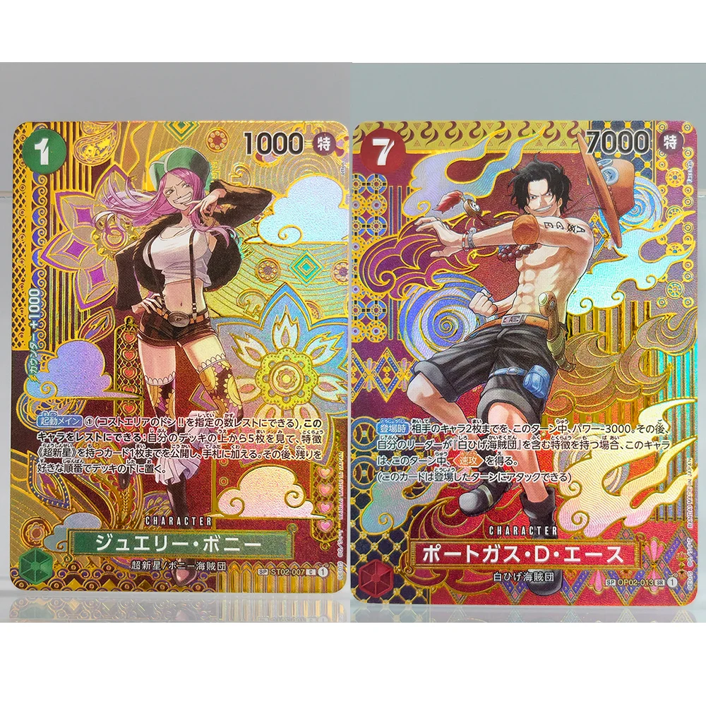 DIY Proxy One Piece Japanese Parallel Pudding Bonney Moria Queen Tashigi Ace Two Legends OP08 SP Game Collection Card Toy
DIY Proxy One Piece Japanese Parallel Pudding Bonney Moria Queen Tashigi Ace Two Legends OP08 SP Game Collection Card Toy