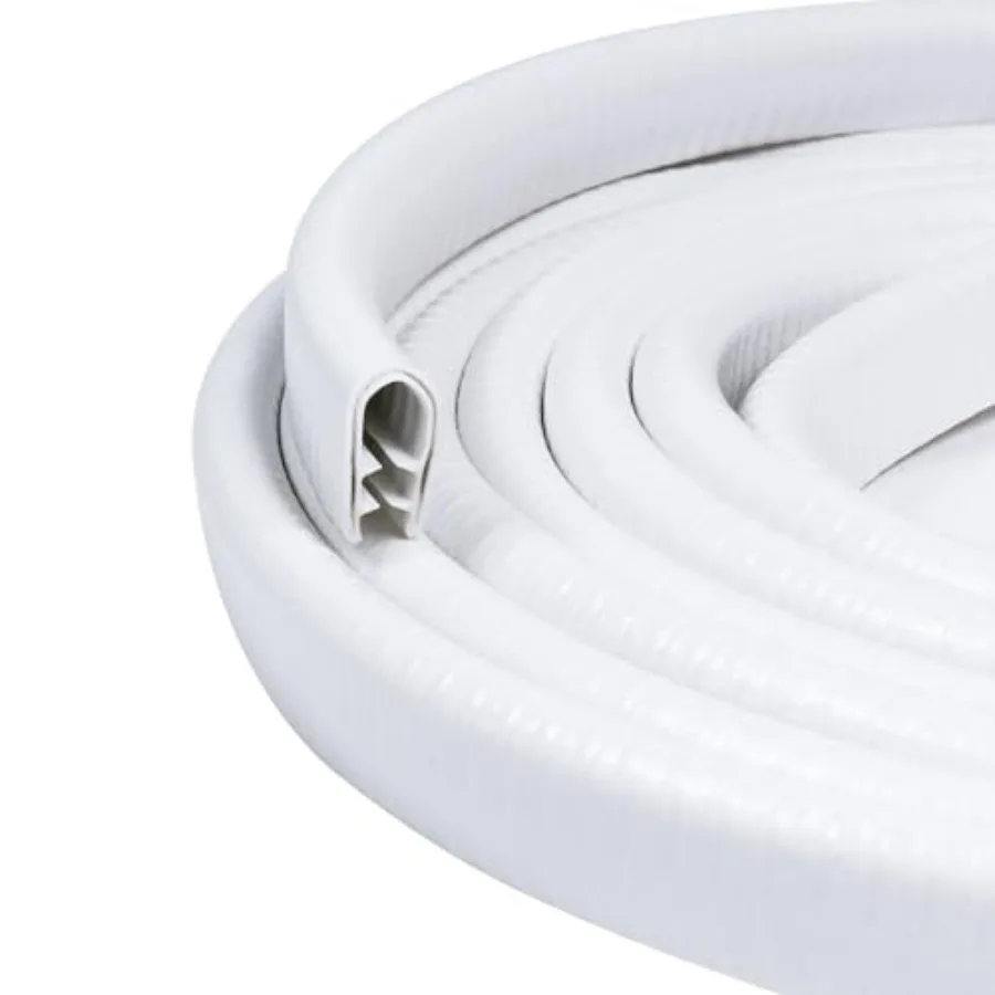 Edge Trim U-Channel Rubber Trim Edge with Steel 1/2" X 3/8" - Fit Gap 3/64" to1/4 Car Door Edge Sealing Strip PVC Weather Strip
Edge Trim U-Channel Rubber Trim Edge with Steel 1/2" X 3/8" - Fit Gap 3/64" to1/4 Car Door Edge Sealing Strip PVC Weather Strip