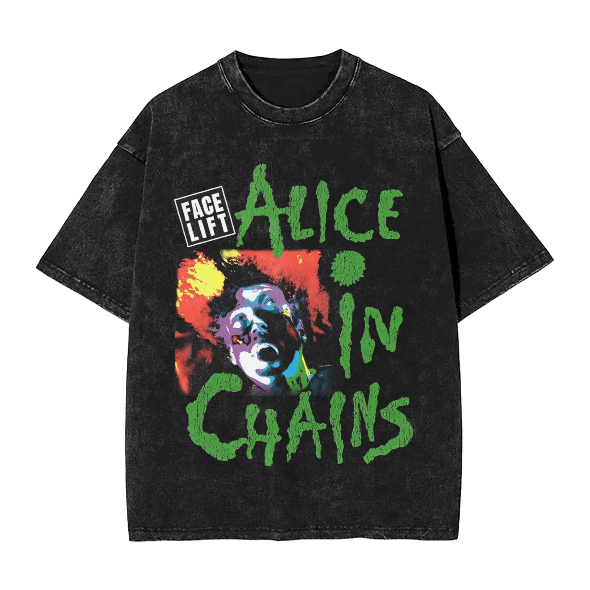 Мужская футболка Alice in Chains Facelift Tour '91, забавная футболка с короткими рукавами и круглым вырезом, одежда из 100% хлопка
Мужская футболка Alice in Chains Facelift Tour '91, забавная футболка с короткими рукавами и круглым вырезом, одежда из 100% хлопка