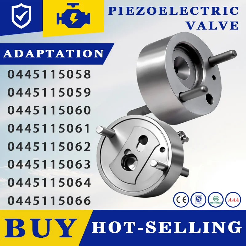 F00GX17004 Common Rail Injector Piezoelectric Valve✲Suitable For Bosch Injector(0445115040 0445115041 0445115042) Model XF0424✲
F00GX17004 Common Rail Injector Piezoelectric Valve✲Suitable For Bosch Injector(0445115040 0445115041 0445115042) Model XF0424✲
