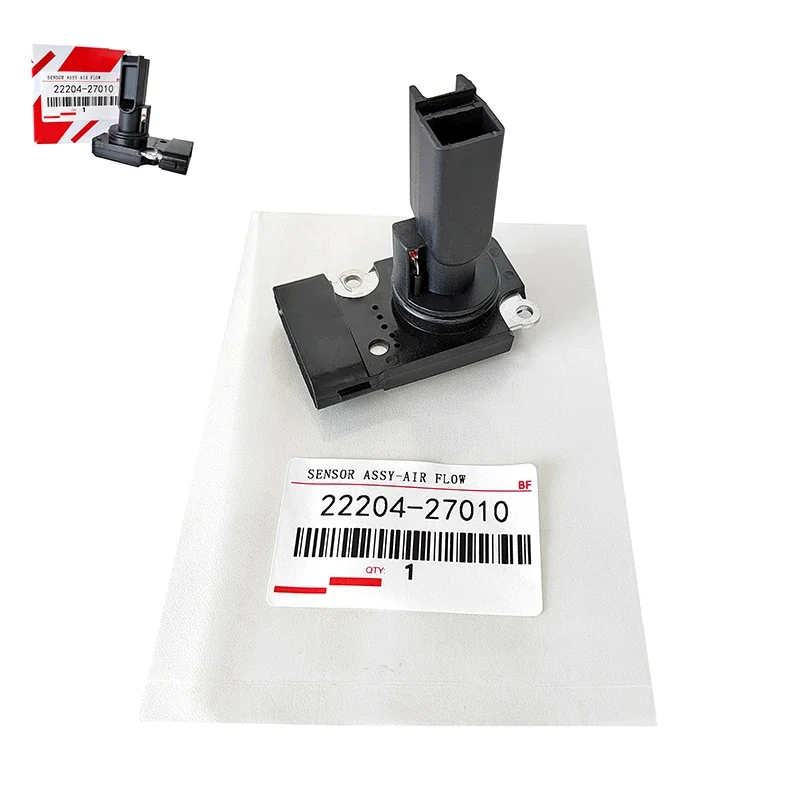 22204-27010 is suitable for Toyota Avensis Corolla RAV4 mass air flow sensor MAF
22204-27010 is suitable for Toyota Avensis Corolla RAV4 mass air flow sensor MAF