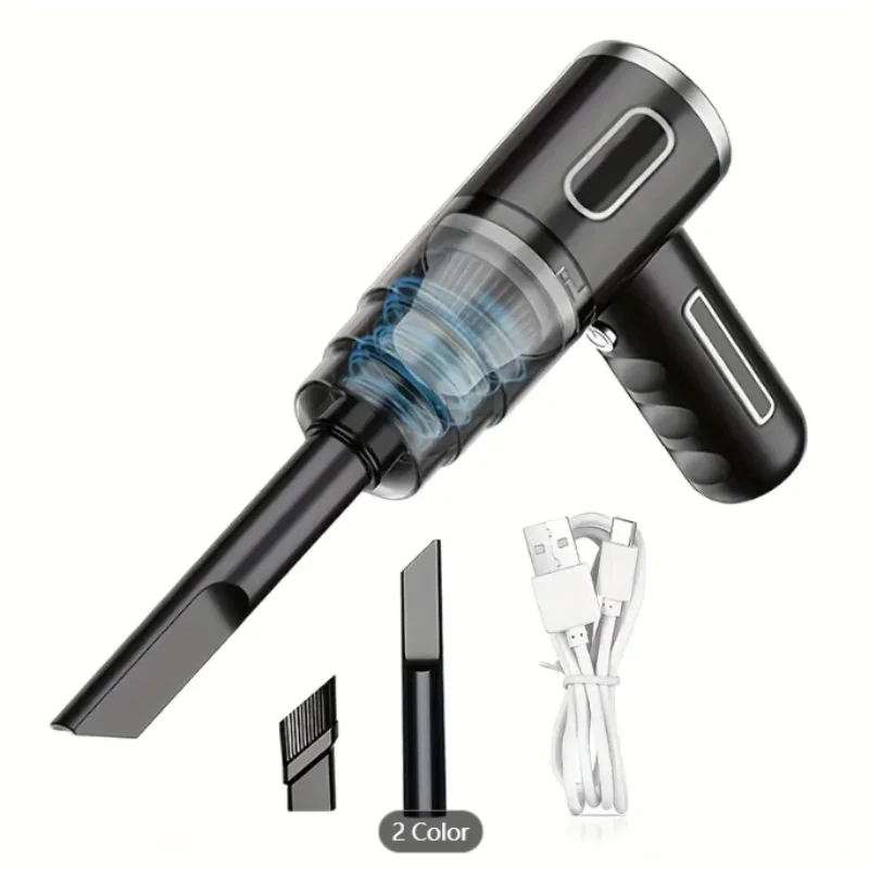 120W Cordless Handheld Vacuum Cleaner - Lightweight, Rechargeable, HEPA Filter, Long Battery Life, Quick Charge, Easy Empty Dust
120W Cordless Handheld Vacuum Cleaner - Lightweight, Rechargeable, HEPA Filter, Long Battery Life, Quick Charge, Easy Empty Dust