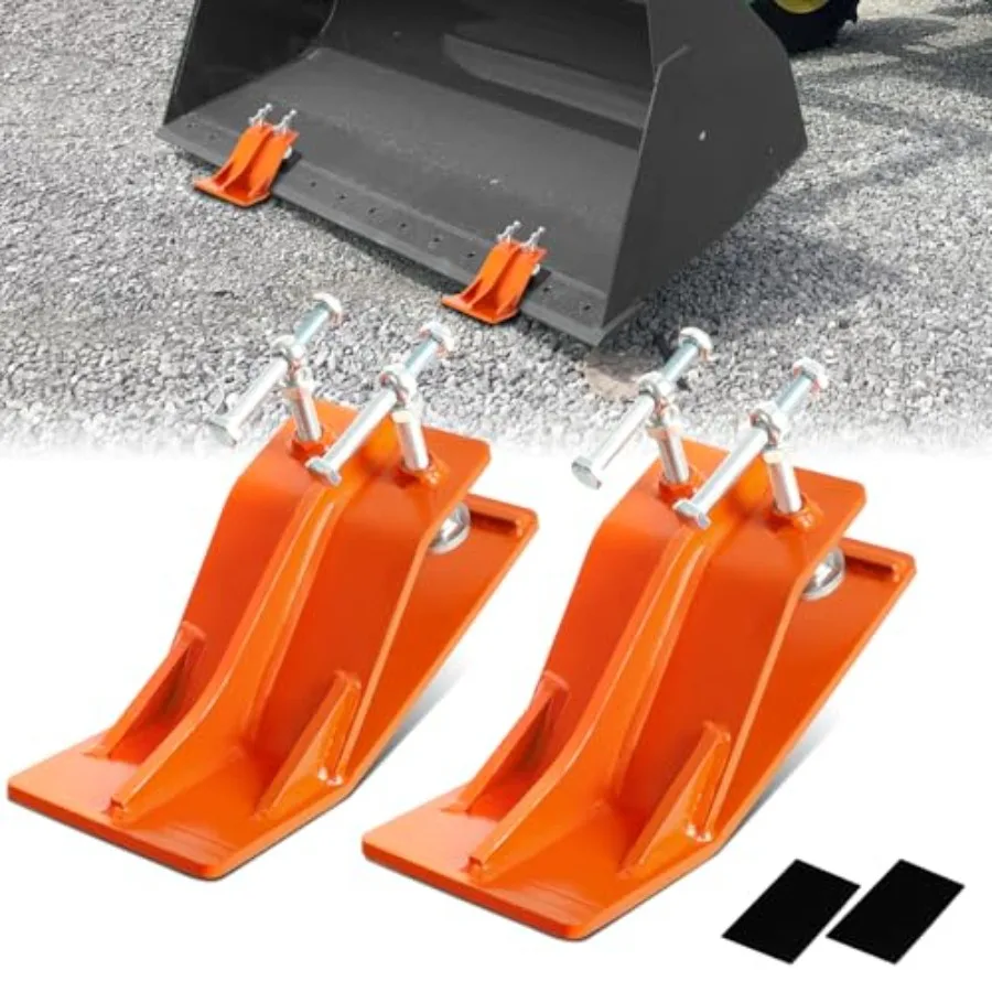 2026 New Upgraded Tractor Bucket Protector 2PCS Twin-screw Ski Edge Protector with Anti-slip Steel Plate for Snow Leave Removal
2026 New Upgraded Tractor Bucket Protector 2PCS Twin-screw Ski Edge Protector with Anti-slip Steel Plate for Snow Leave Removal