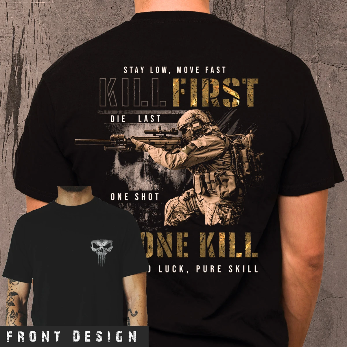 Stay Low Move Fast. Military Sniper T-Shirt New 100% Cotton O-Neck Short Sleeve Summer Casual Mens T-shirt Size S-3XL
Stay Low Move Fast. Military Sniper T-Shirt New 100% Cotton O-Neck Short Sleeve Summer Casual Mens T-shirt Size S-3XL