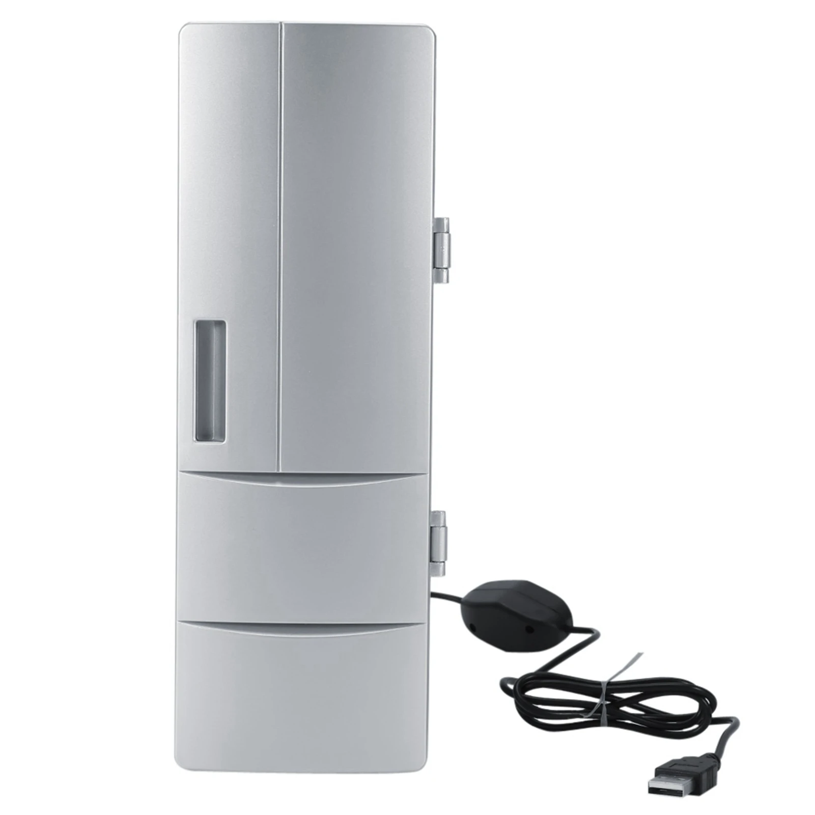 Compact Mini USB Fridge Freezer Cans Drink Beer Cooler Warmer Travel Car Office Use
Compact Mini USB Fridge Freezer Cans Drink Beer Cooler Warmer Travel Car Office Use