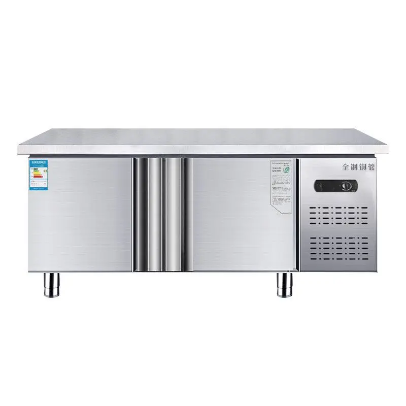 Commercial refrigeration workbench straight freezer kitchen refrigerator stainless steel freezer storage cabinet fresh platform
Commercial refrigeration workbench straight freezer kitchen refrigerator stainless steel freezer storage cabinet fresh platform