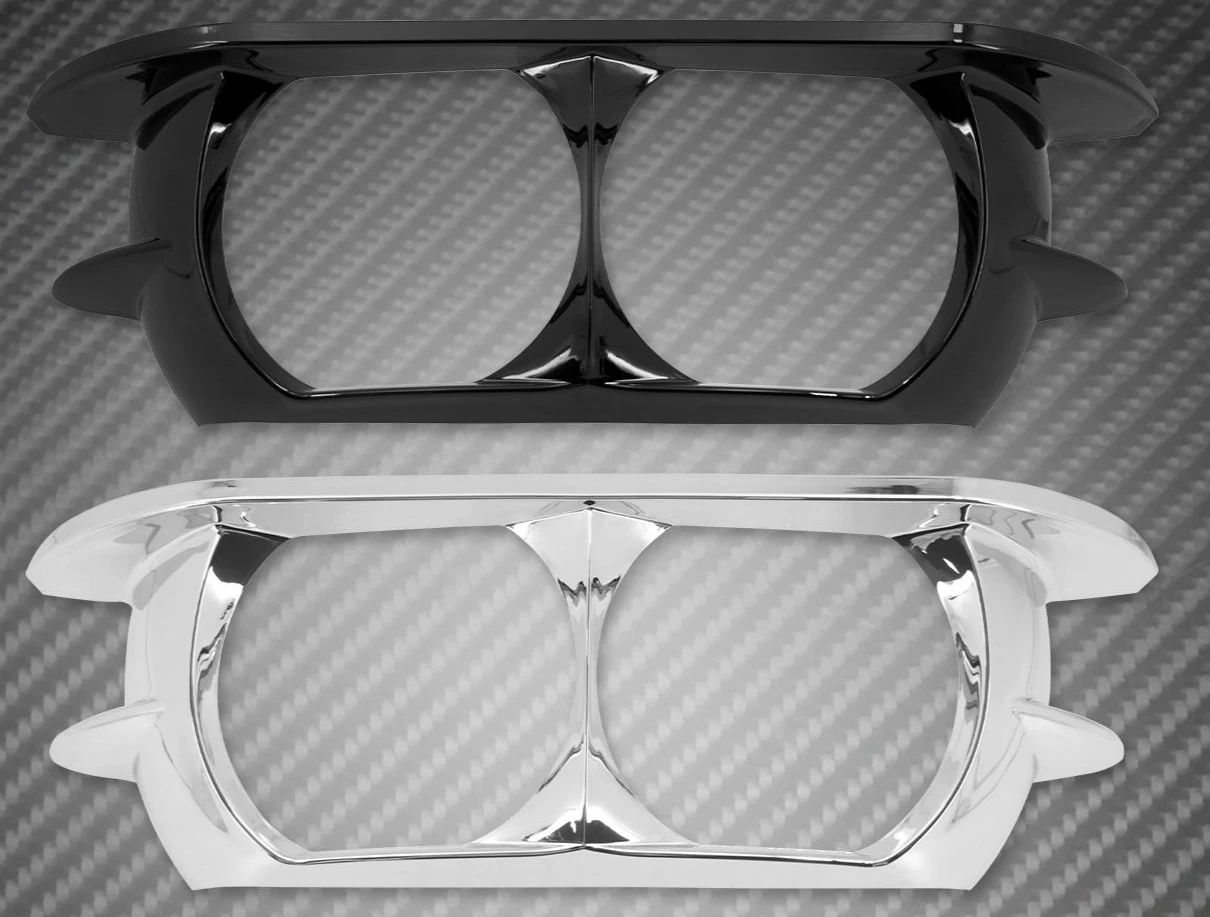 For Harley Touring Road Glide FLTRX 15-23 Road Glide Special Motorcycle ABS Dual Headlight Fairing Trim Ring Cover Black/Chrome
For Harley Touring Road Glide FLTRX 15-23 Road Glide Special Motorcycle ABS Dual Headlight Fairing Trim Ring Cover Black/Chrome